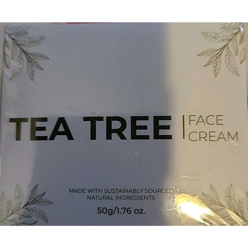 Organtic Pure Tea Tree Face Cream - New Sealed Package. 50g/1.76 oz.